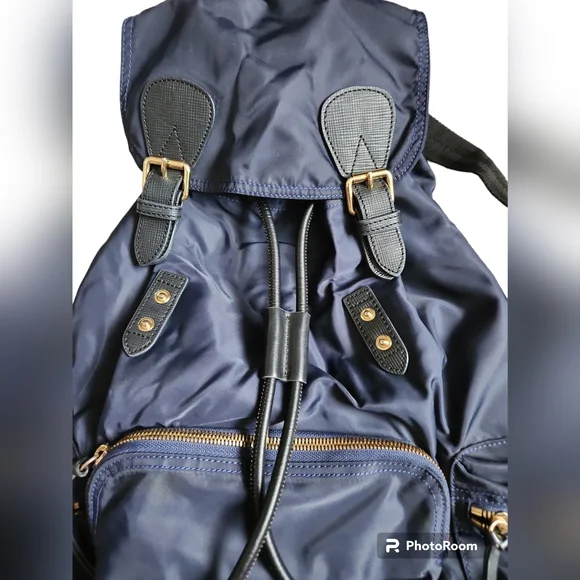 BURBERRY Nylon Backpack - Picture 9 of 17